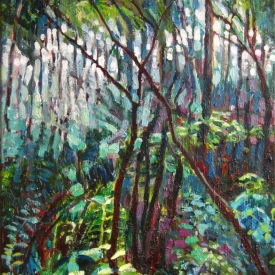 Blackwattle 14  oil on canvas  75cm x 55cm  2011