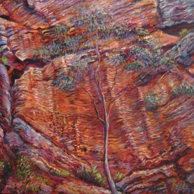 'At Minnehaha' oil on canvas 78x107cm 2010 sold