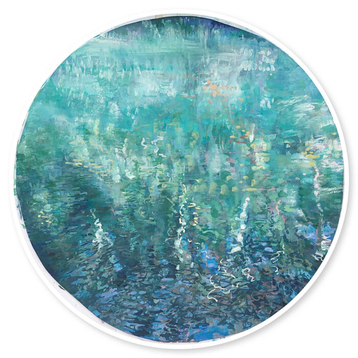 Water Halo No.5 Blue Lake