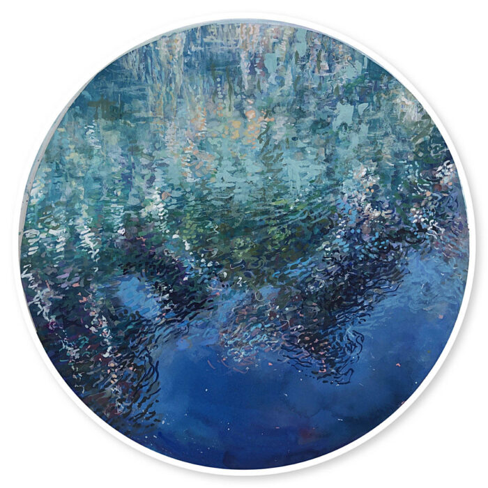 Water Halo No. 7 Blue Lake