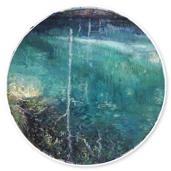 Water Halo No.10 Blue Lake