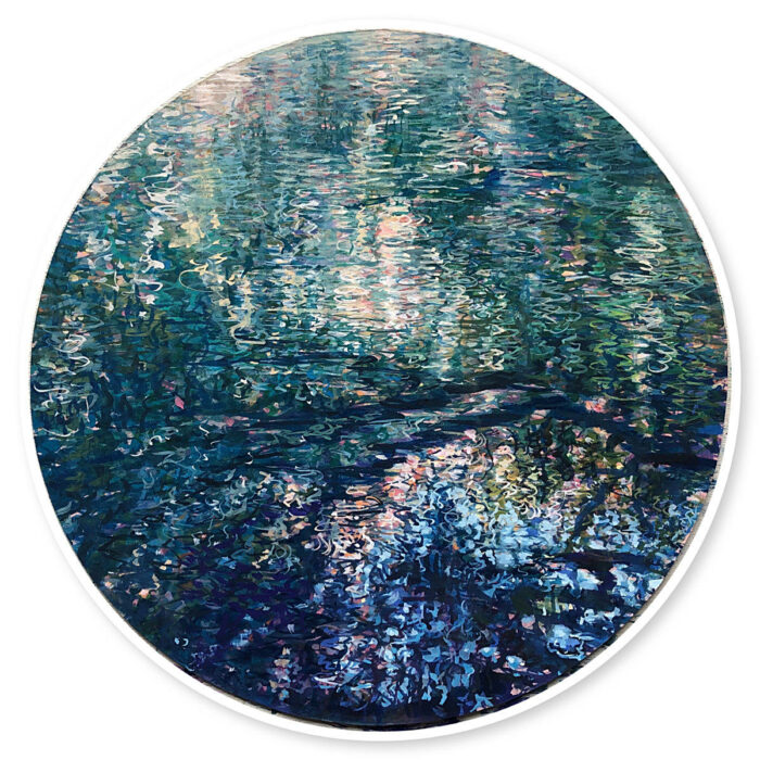 Water Halo No.21 Blue Lake