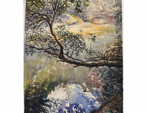 Exhibiting in the Tim Copes Watercolour Prize